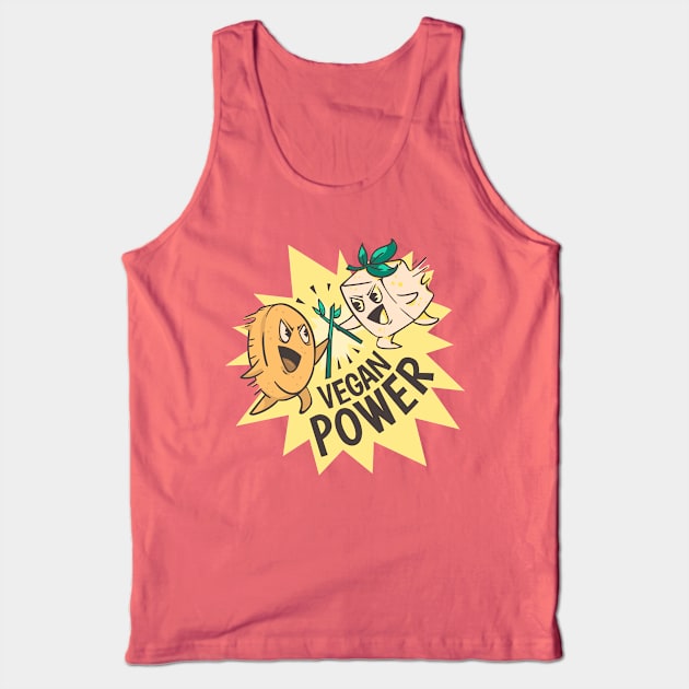 Vegan Power Tank Top by machmigo